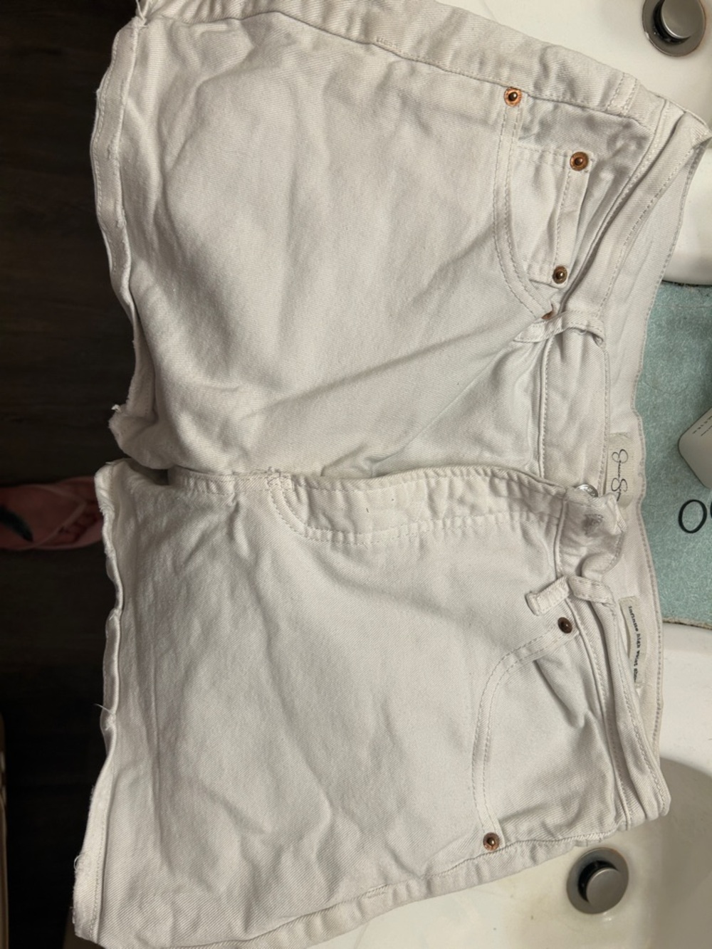 White  High-Rise Women’s Shorts - Jessica Simpson Brand